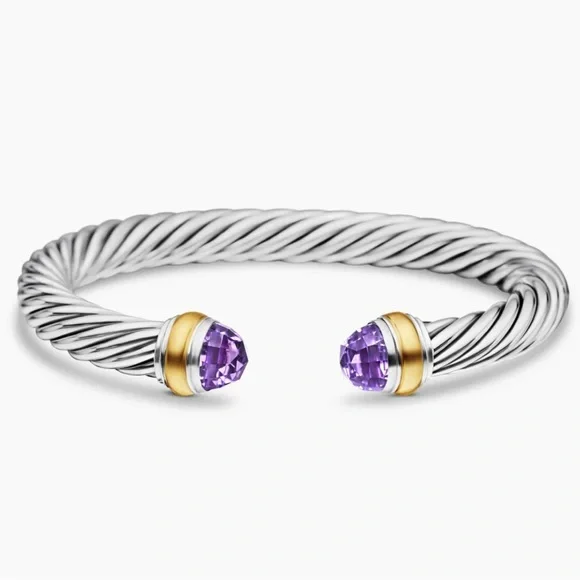 DAVID YURMAN ๐ AUTHENTIC Classic Cable Bracelet 7mm - Picture 3 of 15